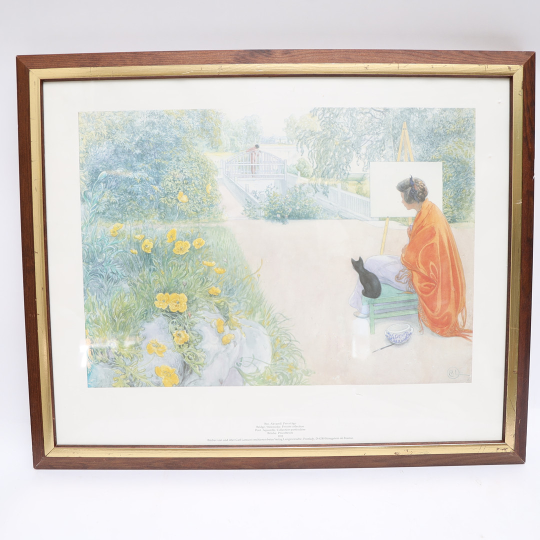 CARL LARSSON. Tryck efter.