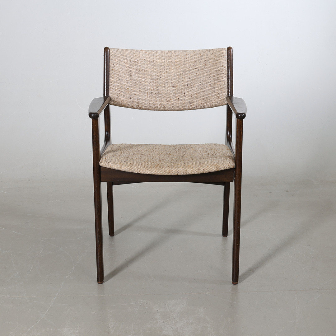 ERIK BUCH. Karmstol, lövträ, Danmark, 1960-tal.