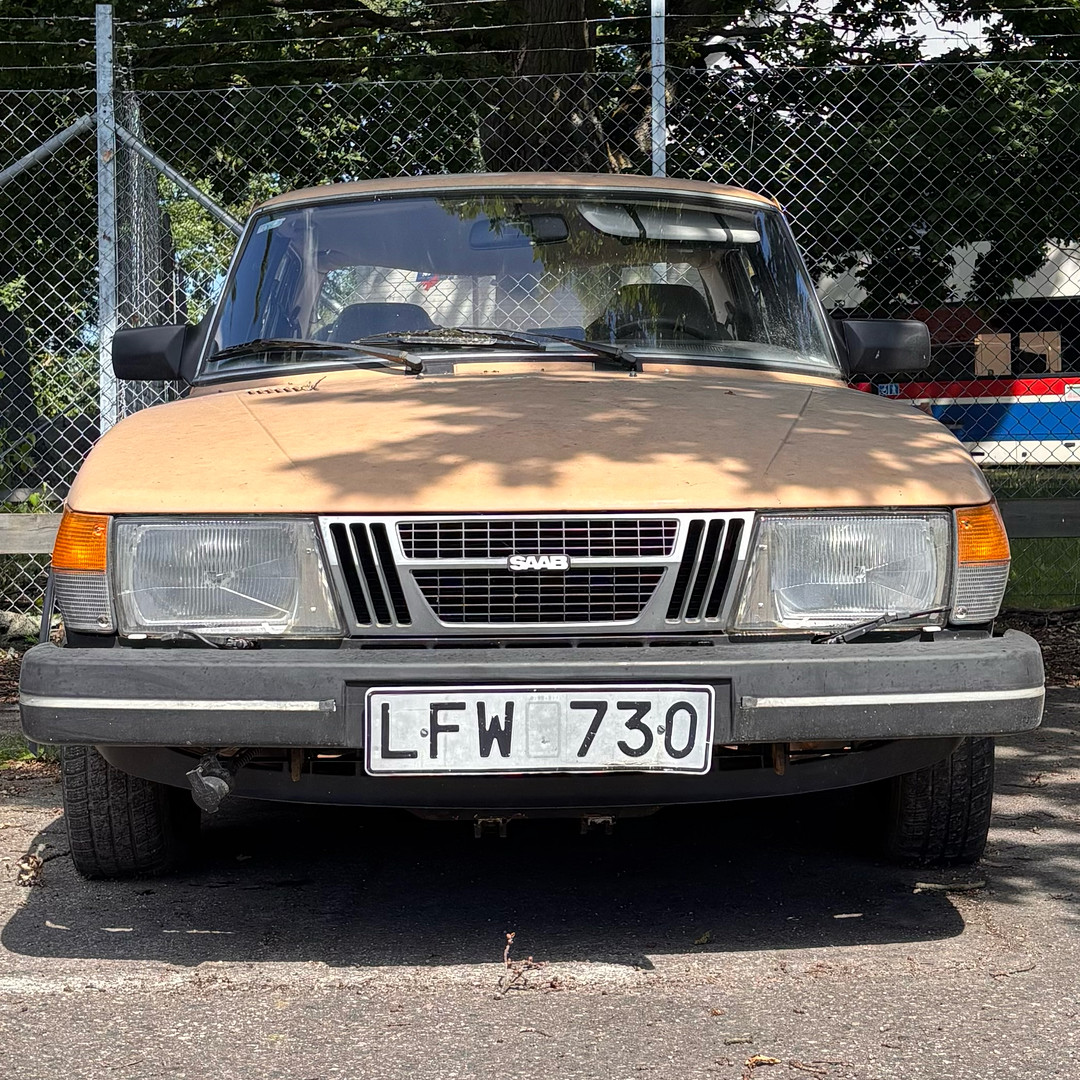 SAAB 900 GL (2 ÄGARE) MANUELL, BENSIN, ÅRSMODELL 1983.