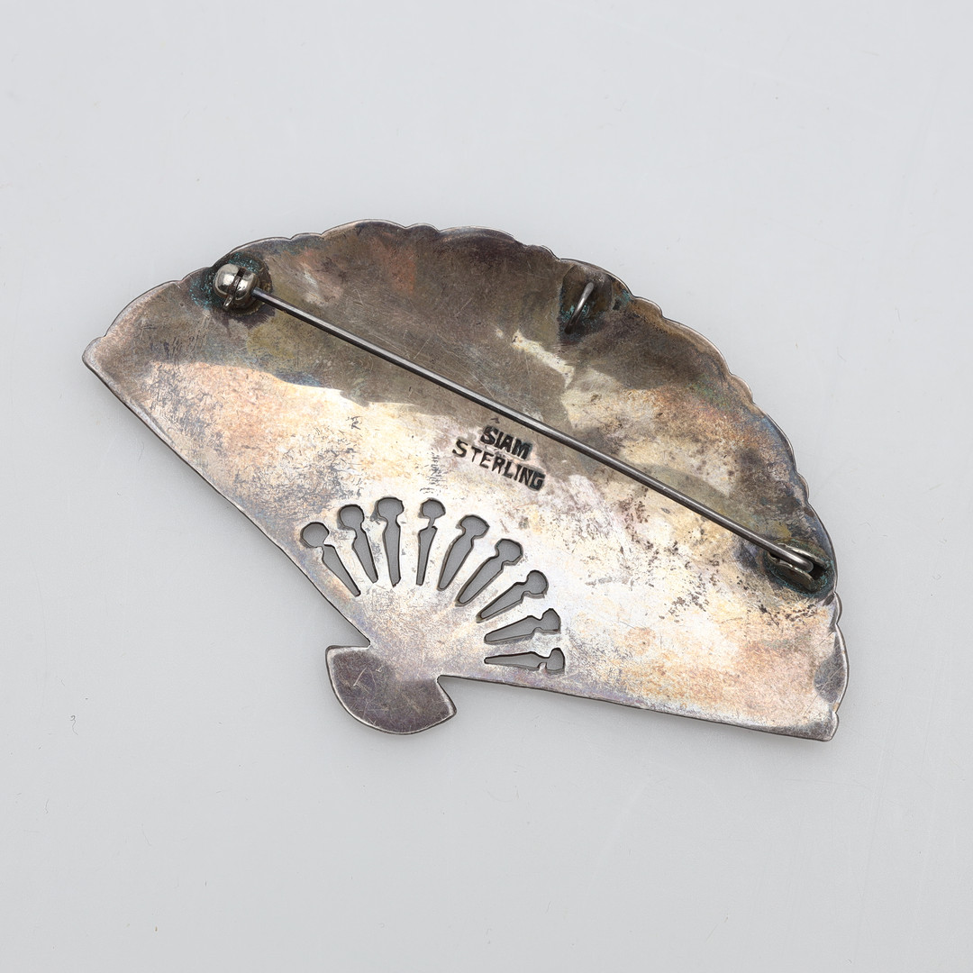 BROSCH/HÄNGE silver, vikt ca 14,8 gram.
