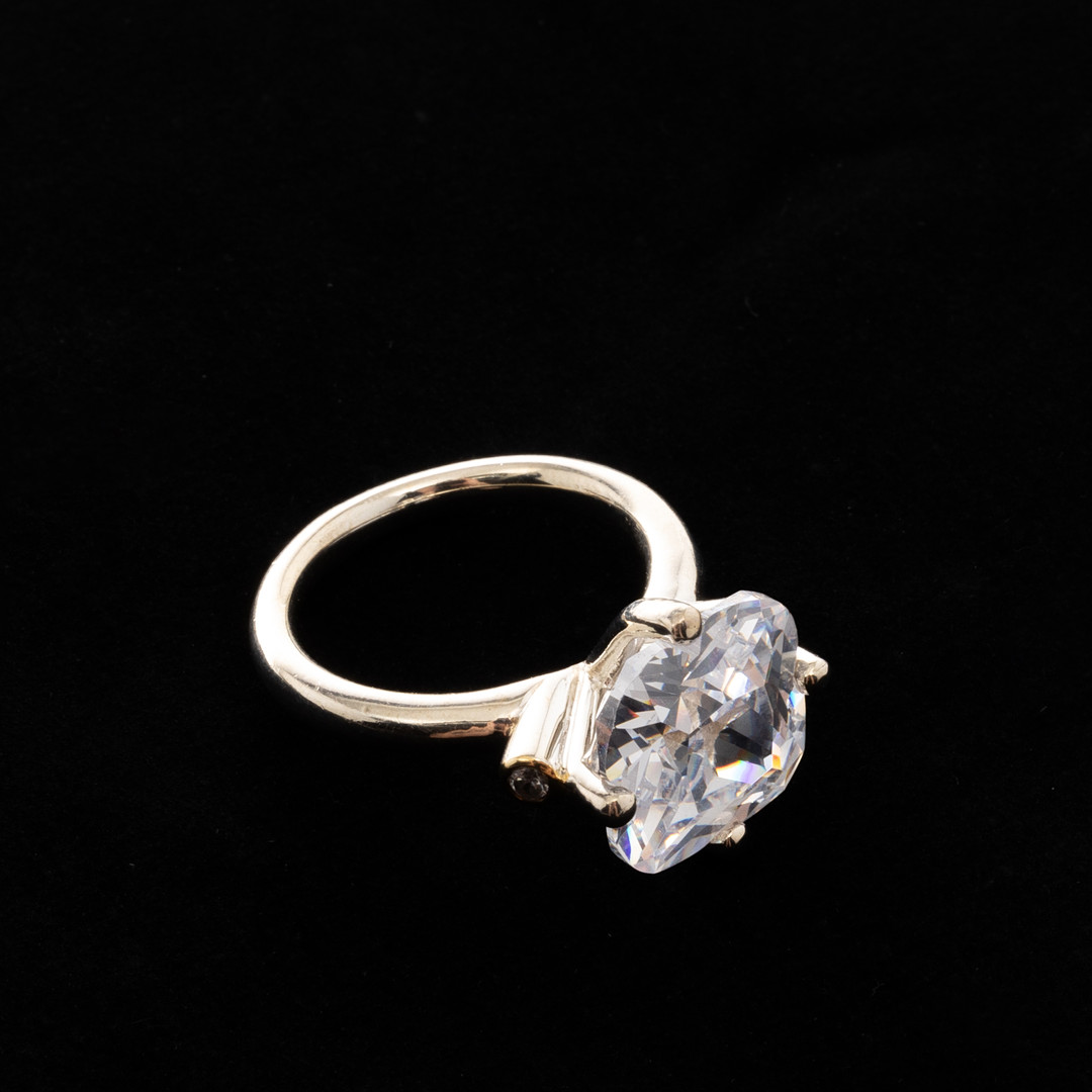 RING, Sterlingsilver, Cubic zirkoner.