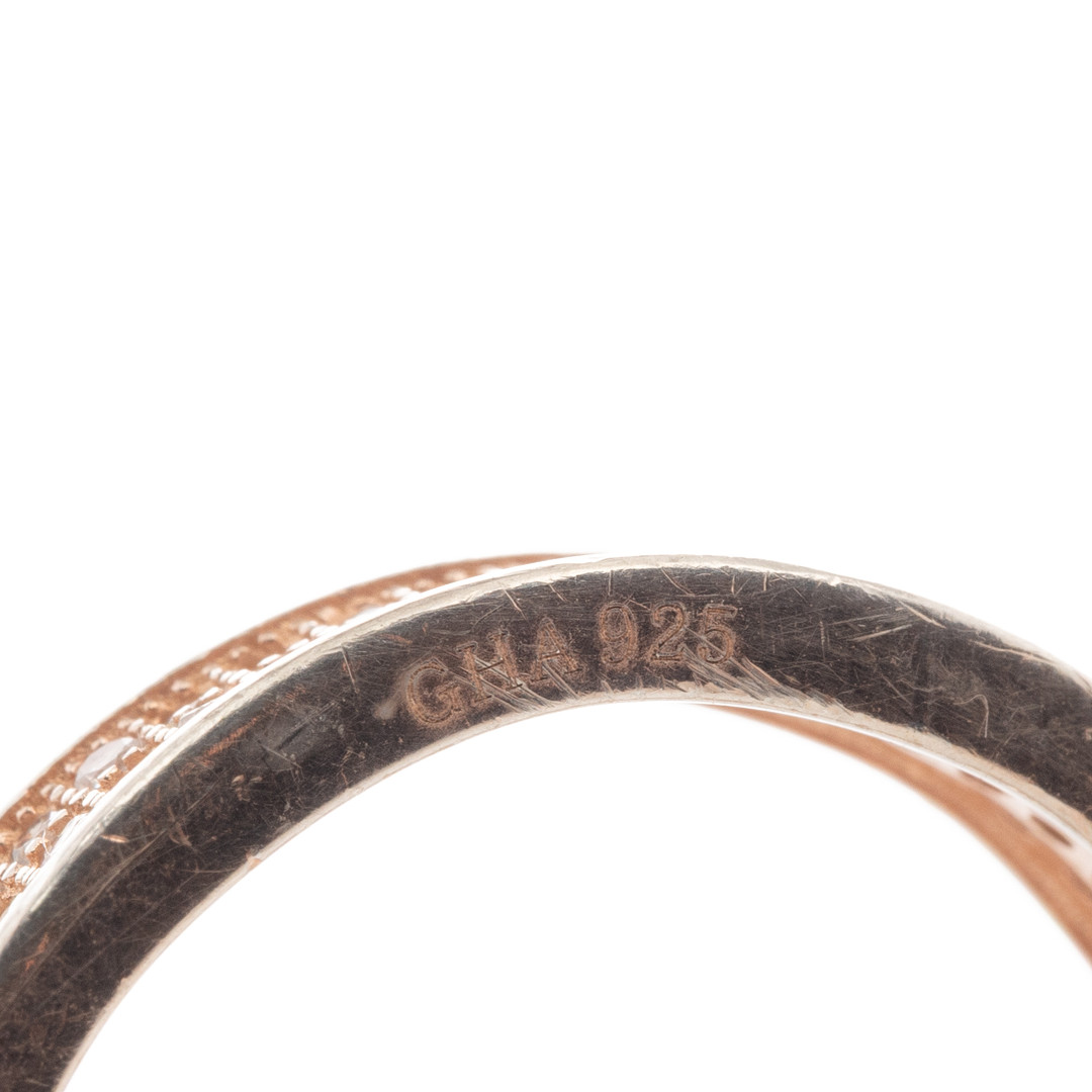 RING, Sterlingsilver, Cubic zirkoner.