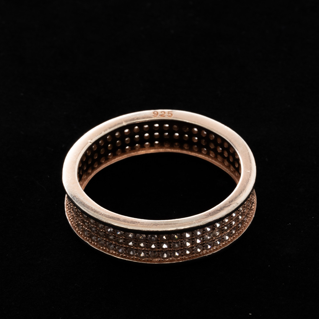 RING, Sterlingsilver, Cubic zirkoner.