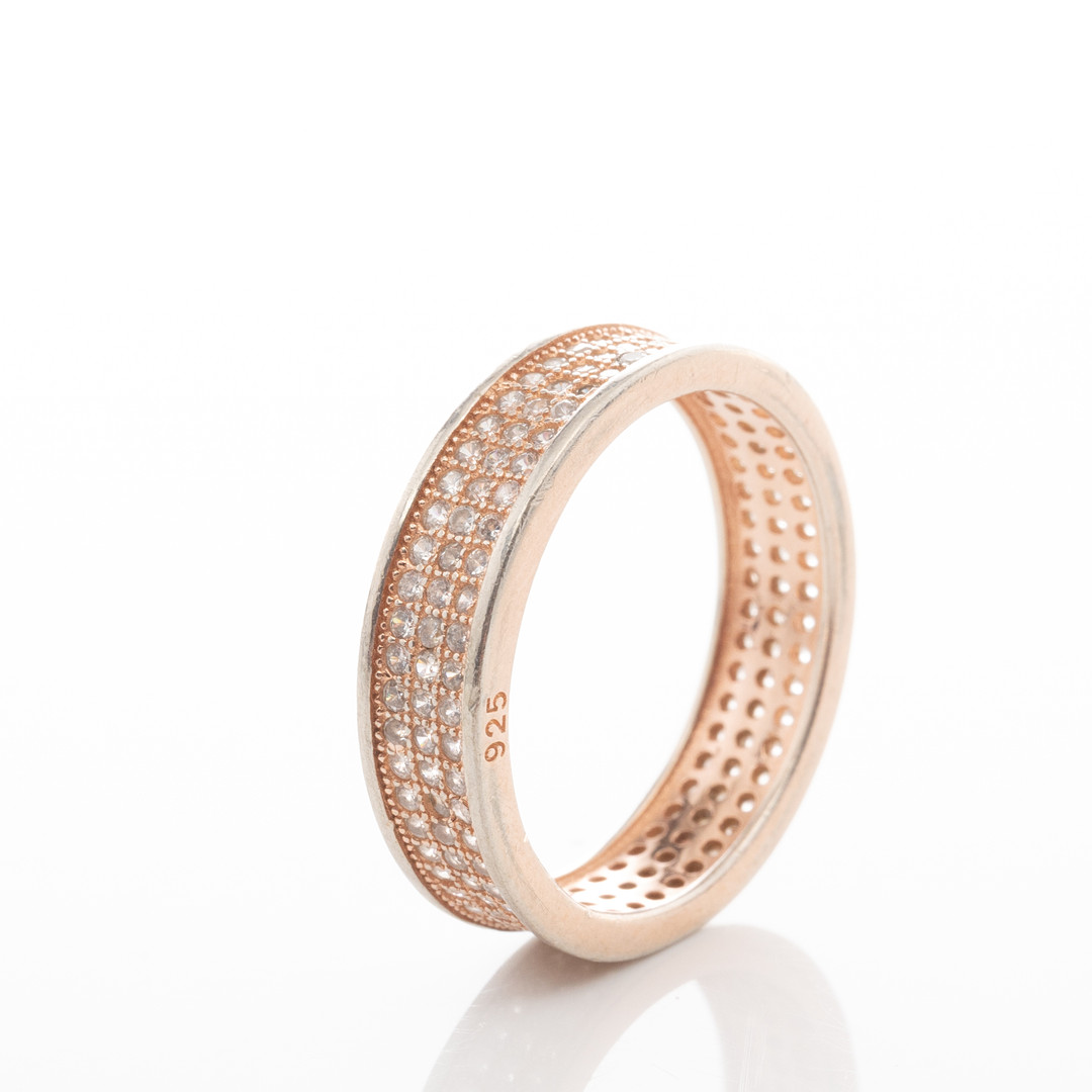RING, Sterlingsilver, Cubic zirkoner.