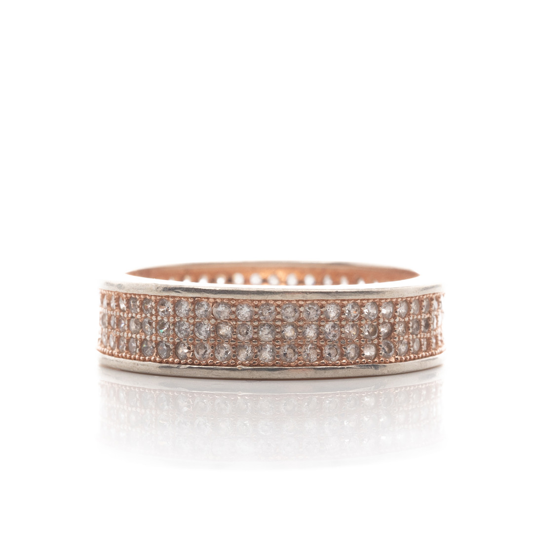 RING, Sterlingsilver, Cubic zirkoner.