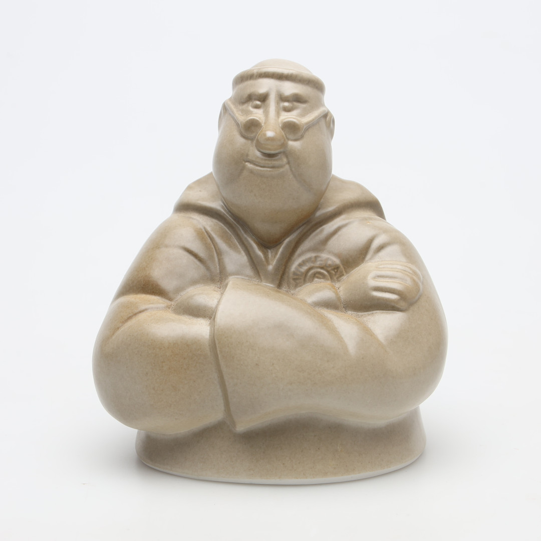 FIGURIN, munk, keramik, för Munkedals AB, Rörstrand.