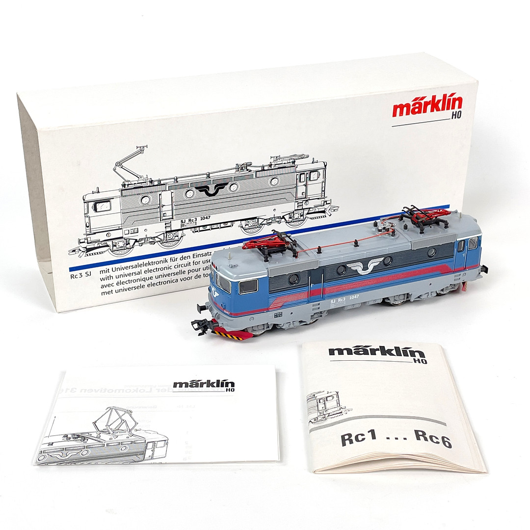 MÄRKLIN, 33411, SJ:s Rc 3-lok 1047, H0.