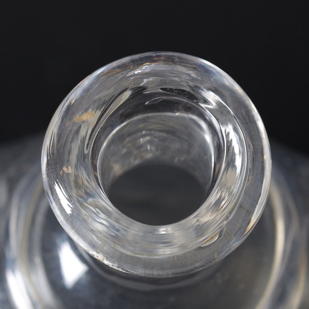 ERIK HÖGLUND. flaska, glas, Boda, 1900-tal.