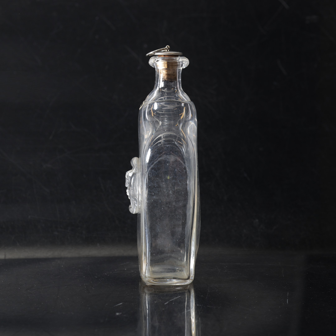 ERIK HÖGLUND. flaska, glas, Boda, 1900-tal.