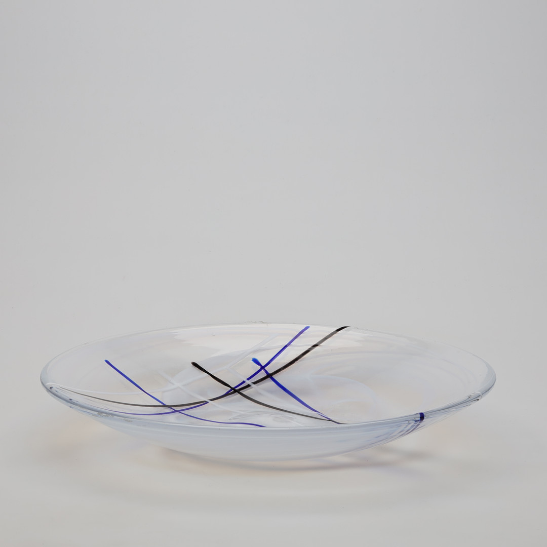 ANNA EHRNER. FAT, glas, "Contrast", Kosta Boda.
