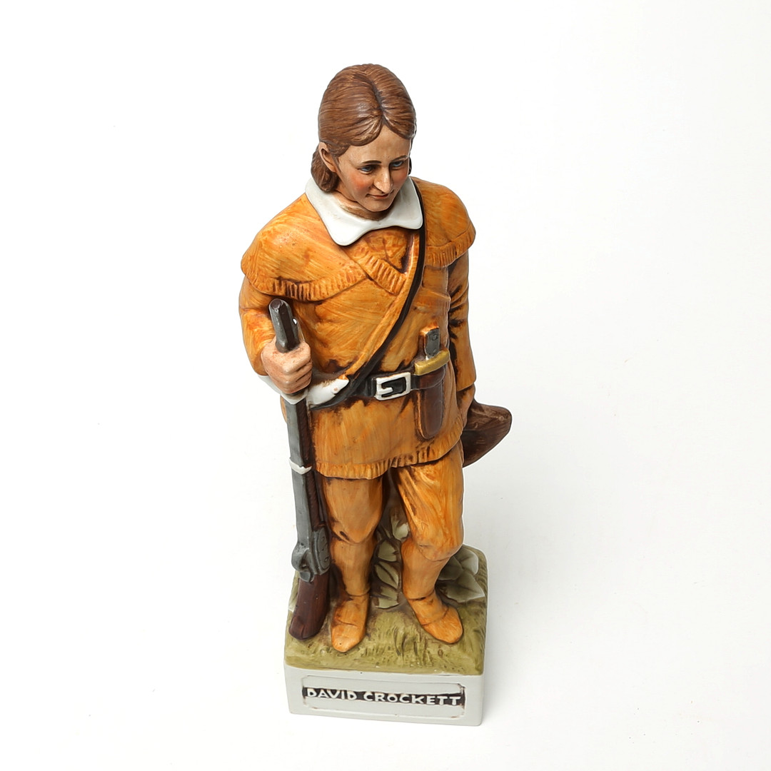 FIGURIN, porslin, Americana Porcelain, föreställande David Crocket.