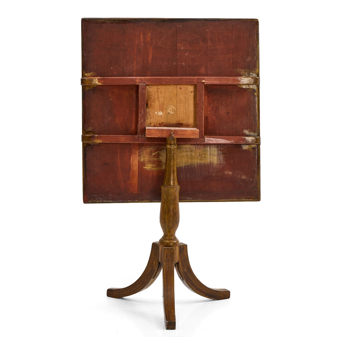 FÄLLBORD, 1800-tal, ådringsmålad.