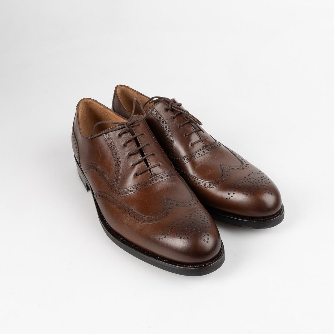 YANKO, Skor, "Oxford Ingles Brouges", niger, good year, storlek 11 (45,5).