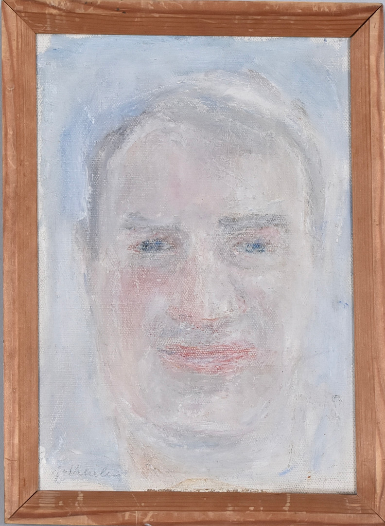 JOHAN HEURLIN. Olja på duk.
