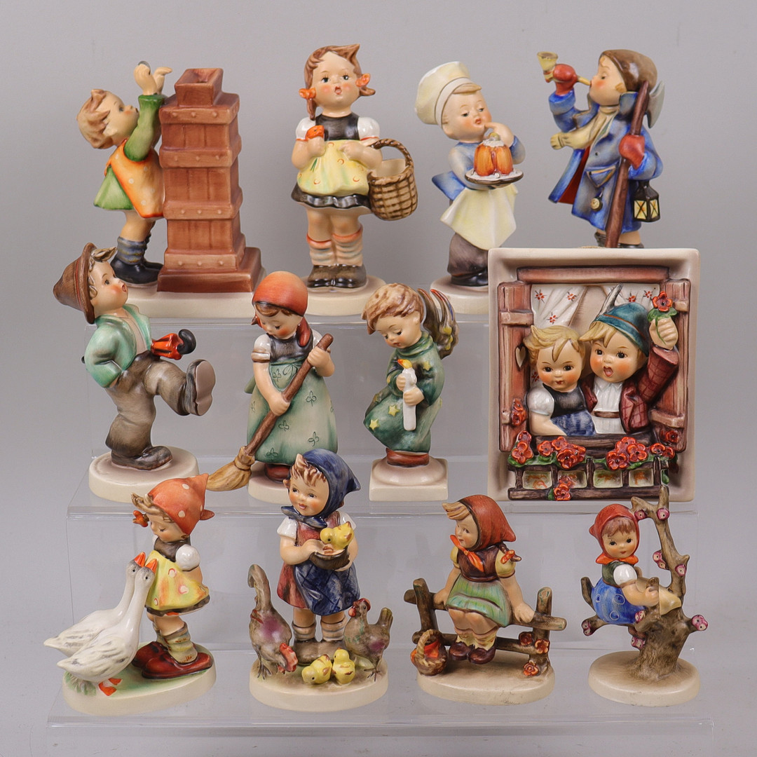 FIGURINER, Hummel, Goebel, 12 st.