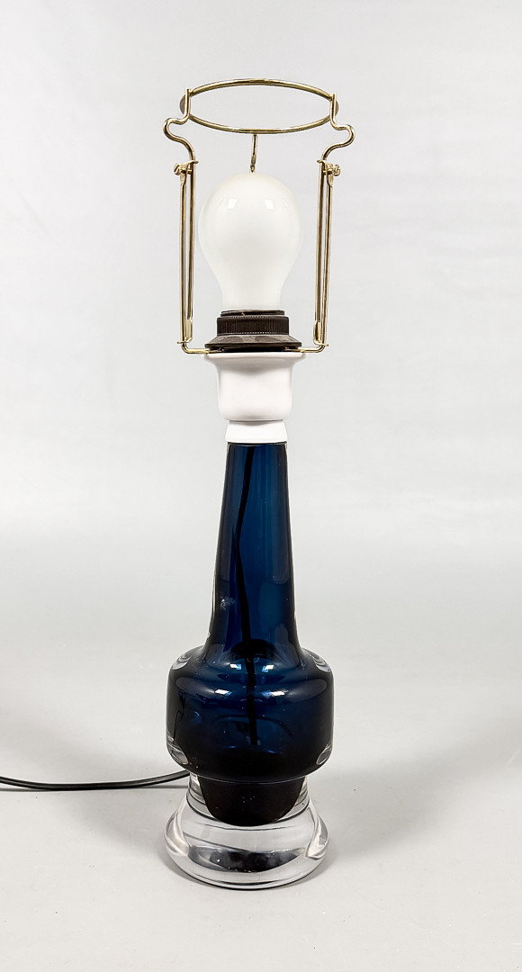 BORDSLAMPA, Helkristall, Underfång, Kosta.