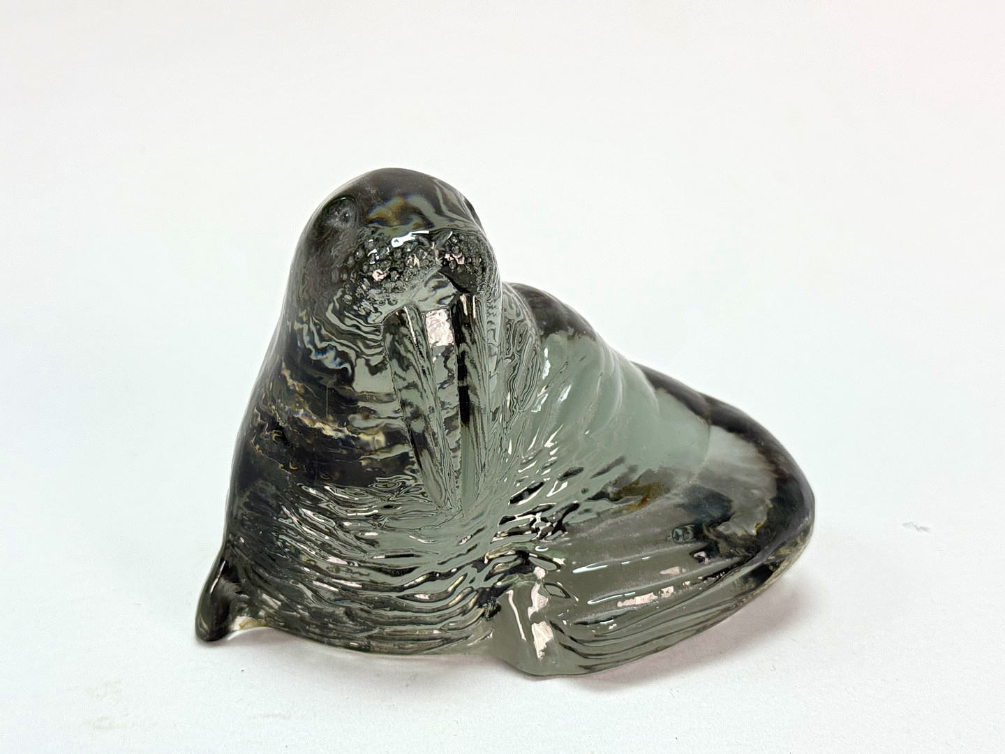 PAUL HOFF. VALROSS Kosta glasbruk 1977, Sweden design glas.