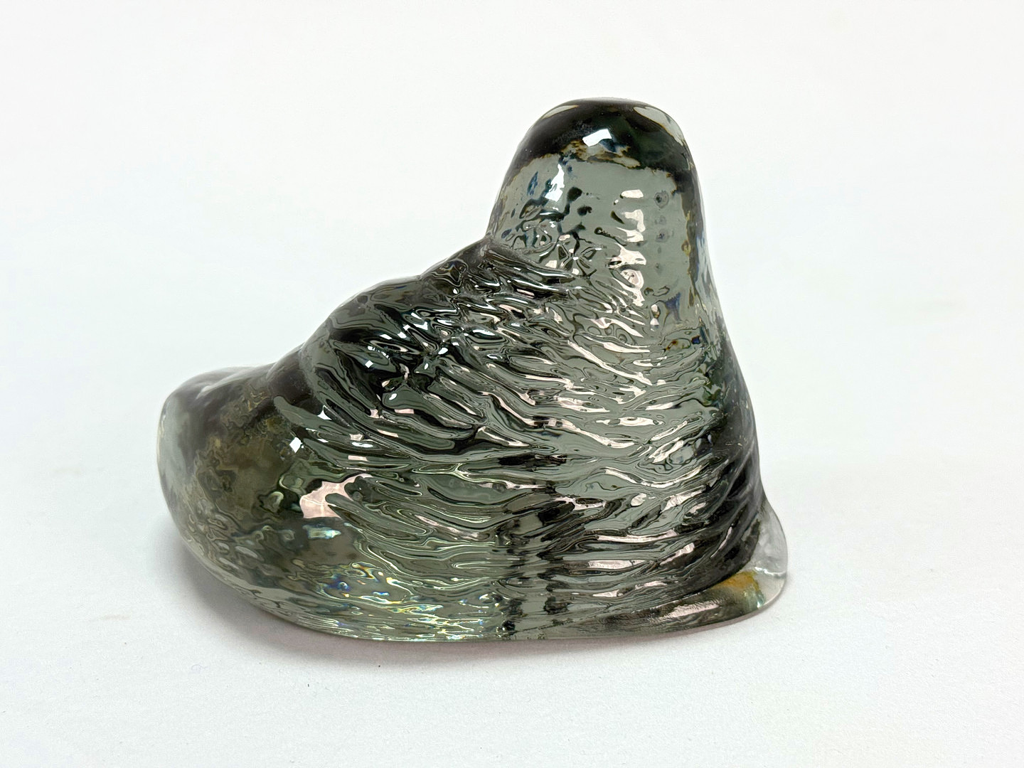 PAUL HOFF. VALROSS Kosta glasbruk 1977, Sweden design glas.
