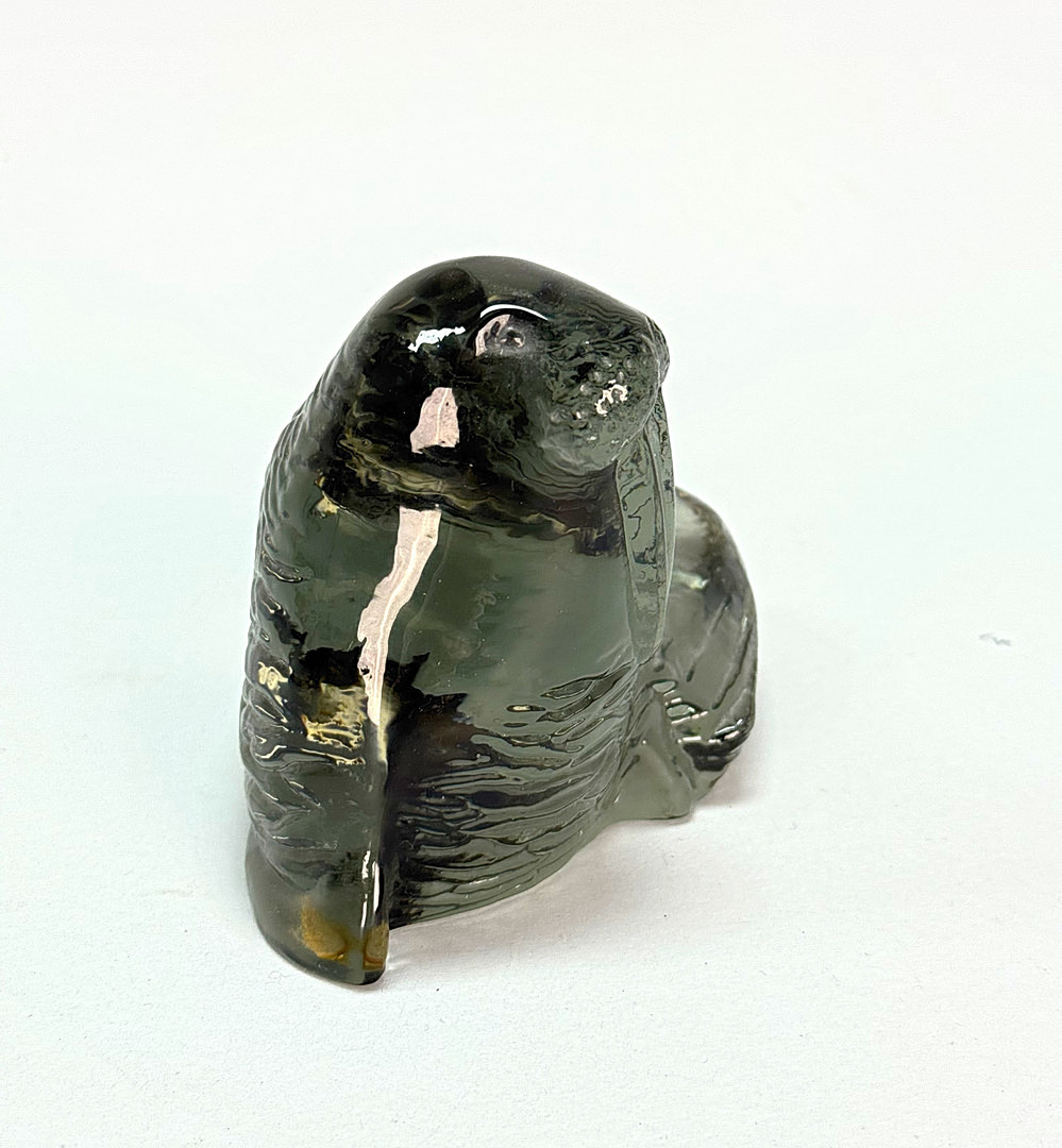 PAUL HOFF. VALROSS Kosta glasbruk 1977, Sweden design glas.