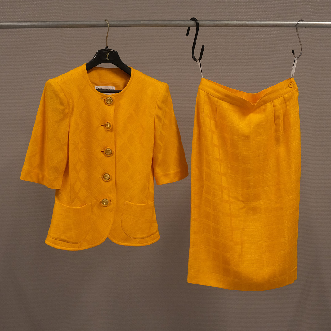 DRESS, YVES SAINT LAURENT VARIATION, 1980-TAL.