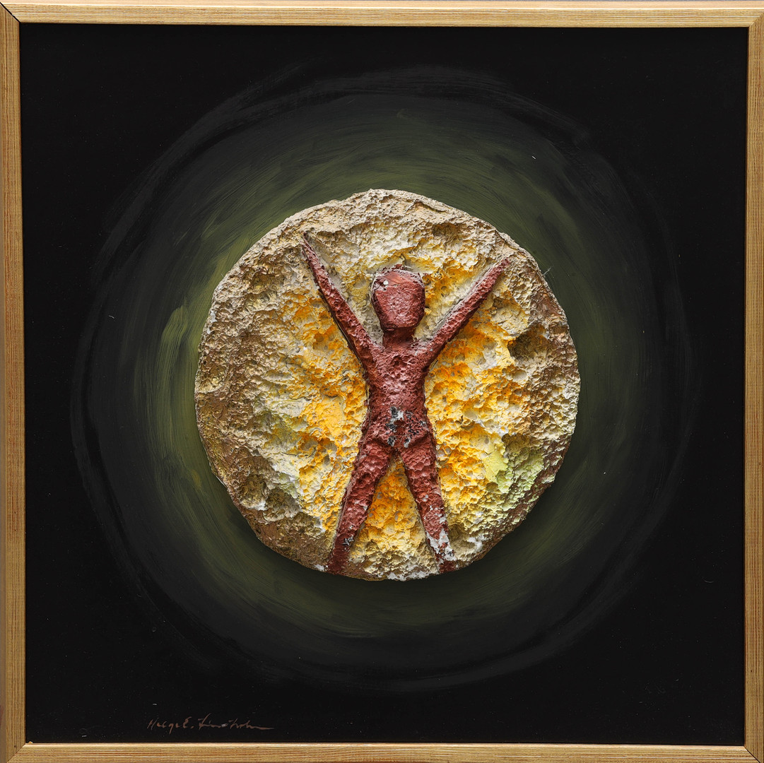 HELGE LINDHOLM (1922-1996). blandteknik, signerad Helge E Lindholm.
