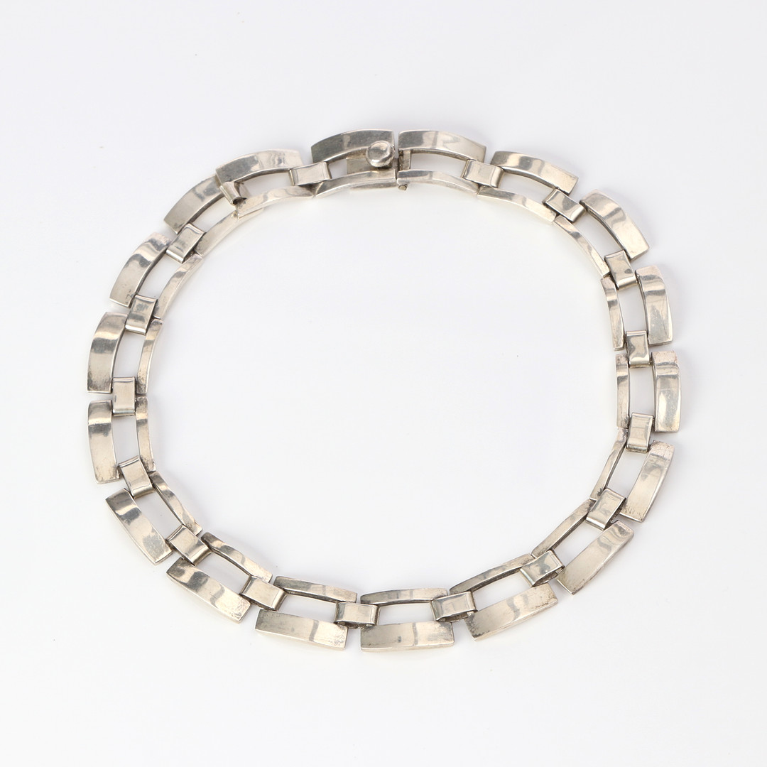 COLLIER. Sterlingsilver, Alicia, Taxco Mexico, vikt ca 96,9 gram.