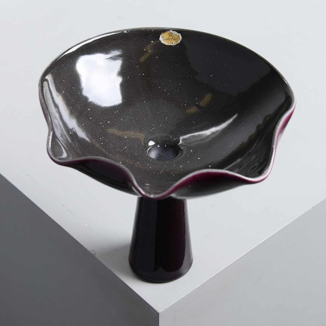 INGRID ATTERBERG. Vas, unikat, Upsala-Ekeby, 1950/60-tal.