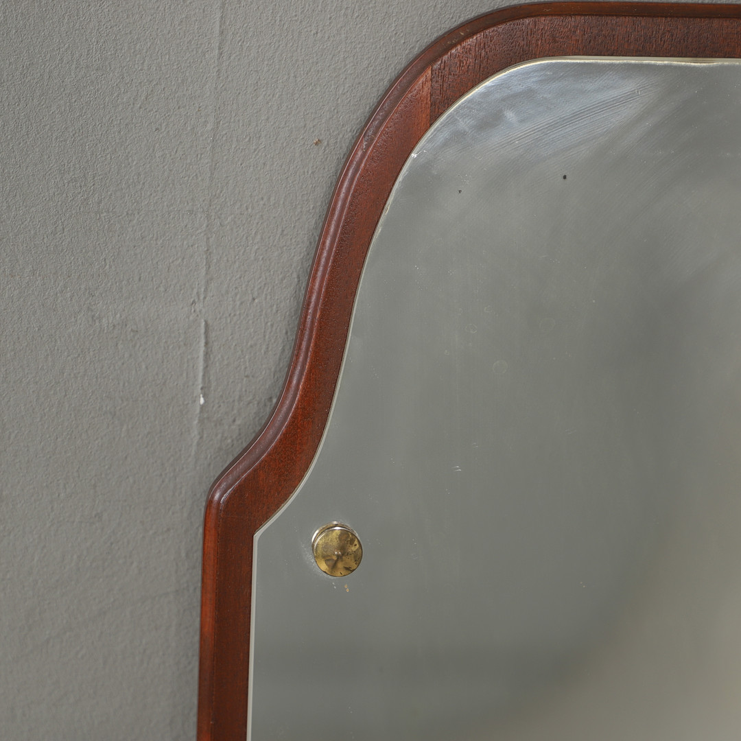 SPEGEL, mahogny, Swedish modern, 1940-tal.