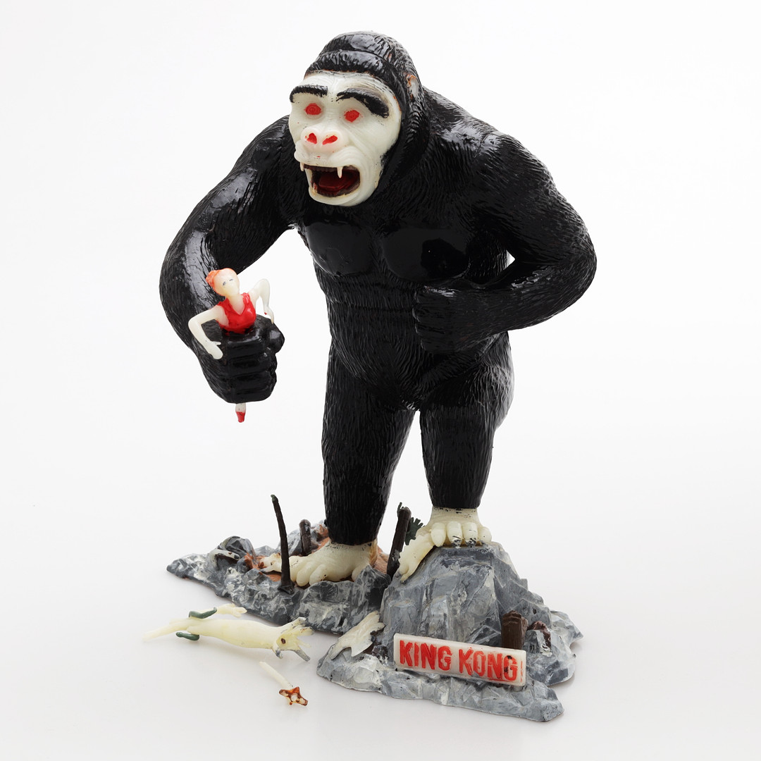KING KONG, Modellfigur, Aurora Plastics, 1960-tal.