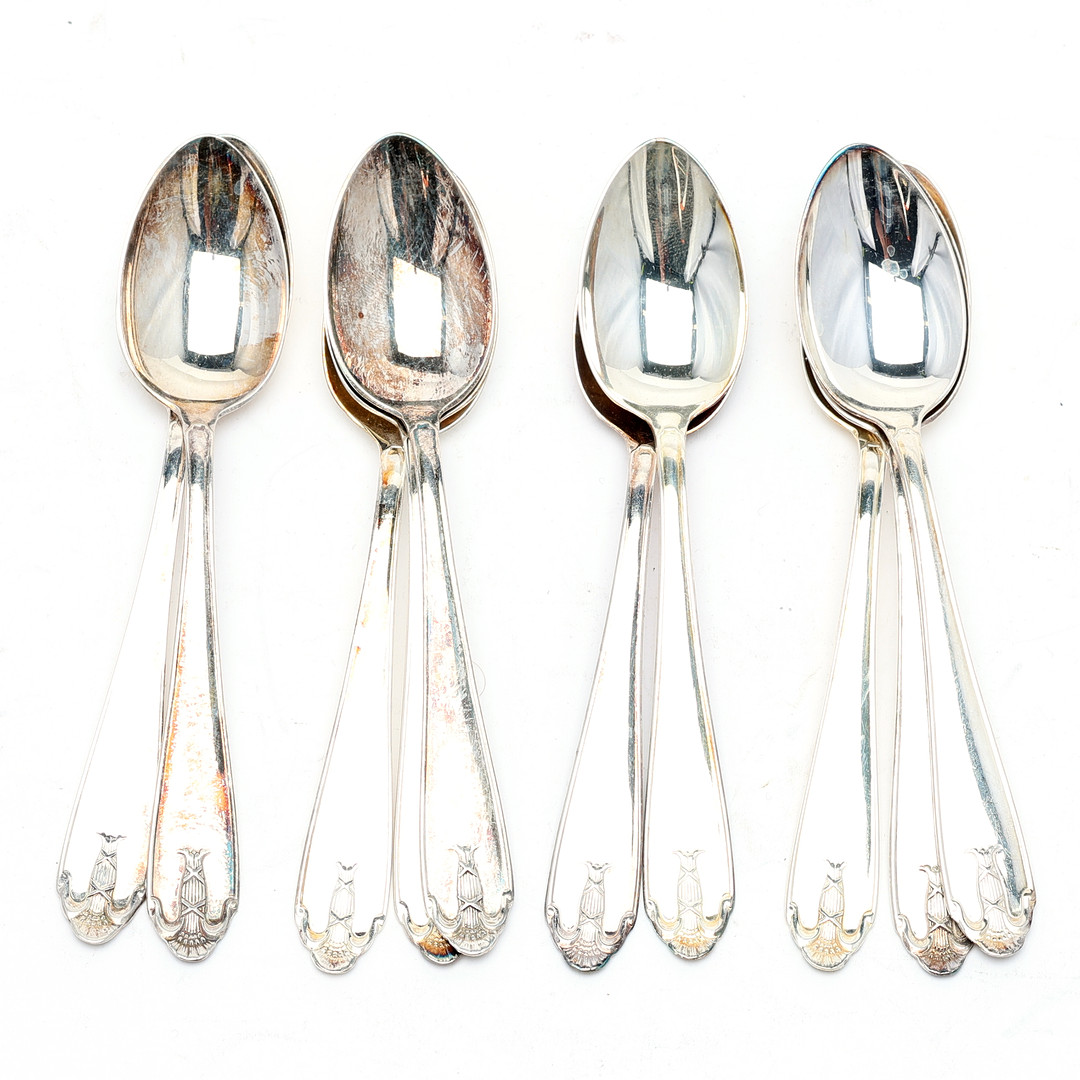 KAFFESKEDAR. Silver, GAB, 10 st.