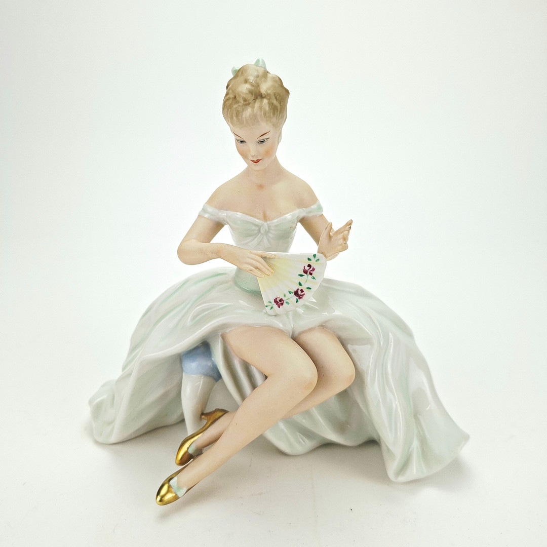 FIGURIN, porslin, Wallendorf, Tyskland.