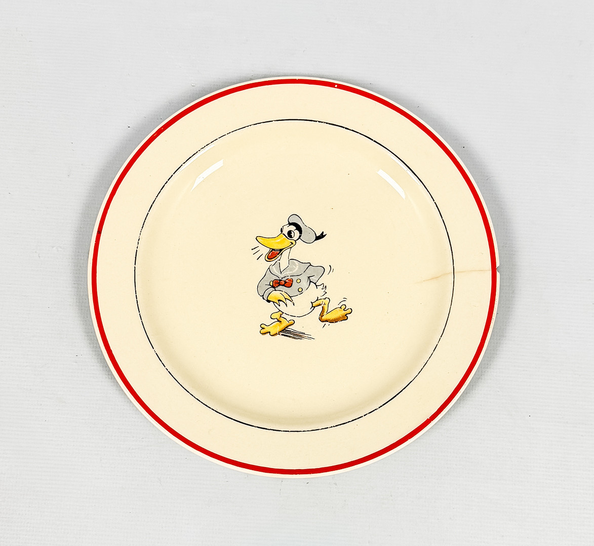 TALLRIK & SKÅL, flintgods, Walt Disney, Rörstrand, 1900-tal.