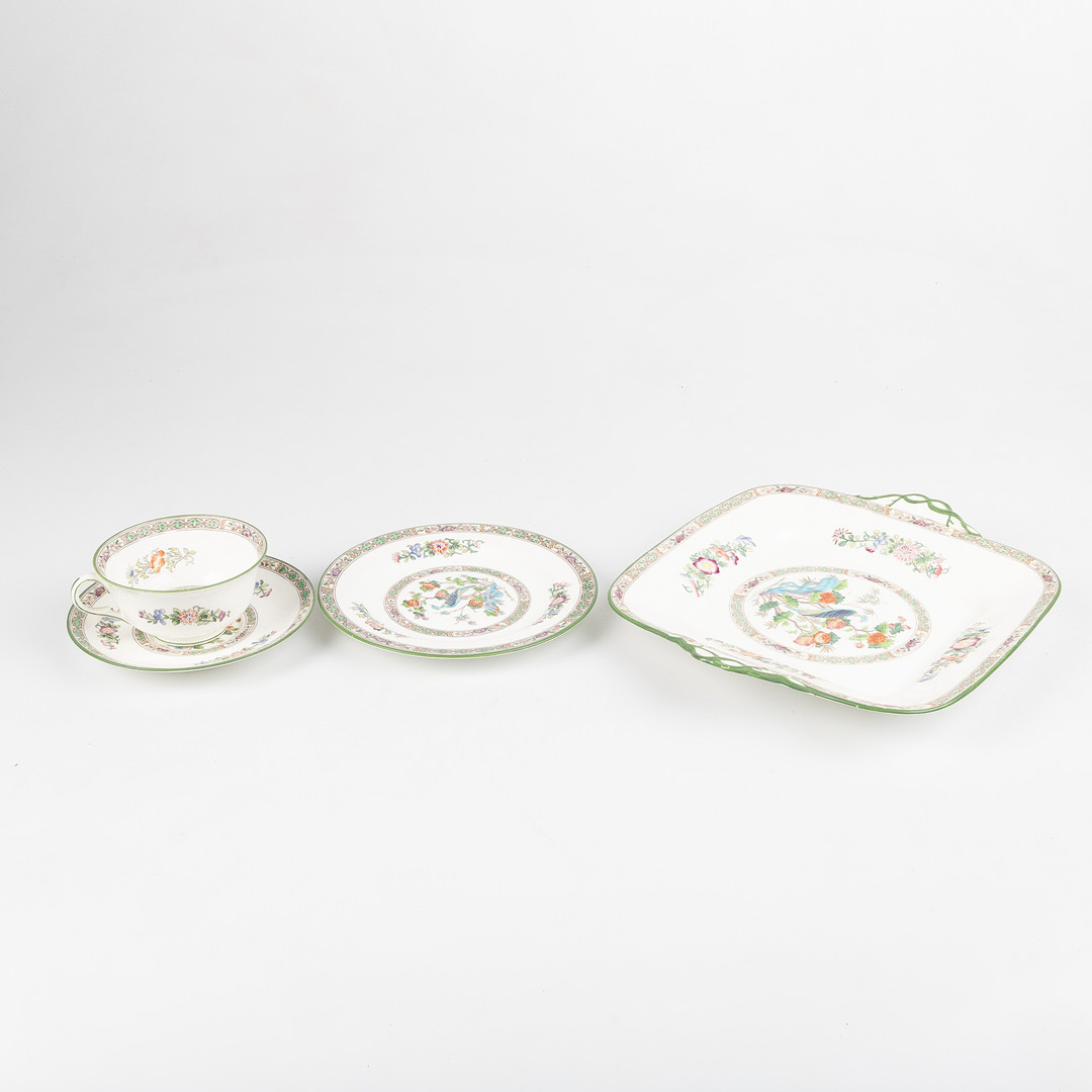 SERVIS, "Kutani", 34 delar, Wedgewood, porslin.