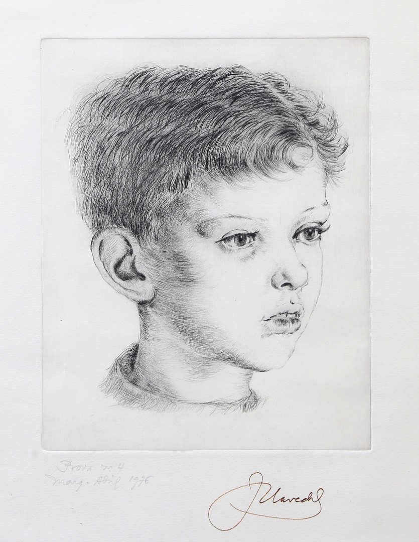 SPANISH SCHOOL, 1976. Boy.