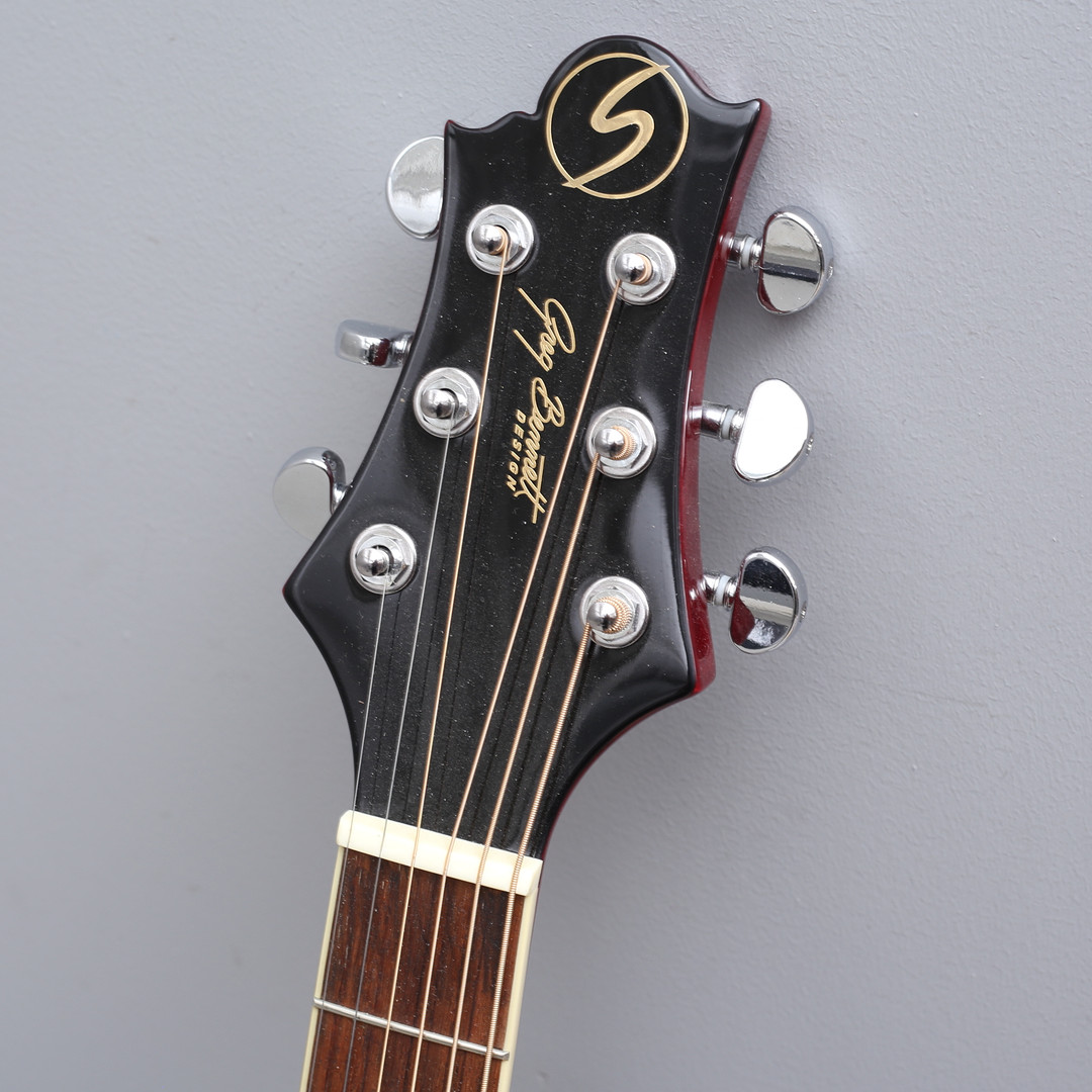 GITARR, med fodral, Greg Bennett "D-5/LH".