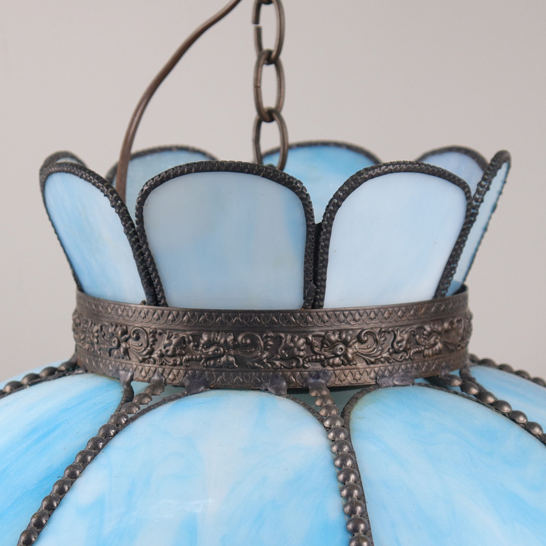 TAKLAMPA, Miranda of Sweden, Tiffanystil, 1900-talets senare hälft.