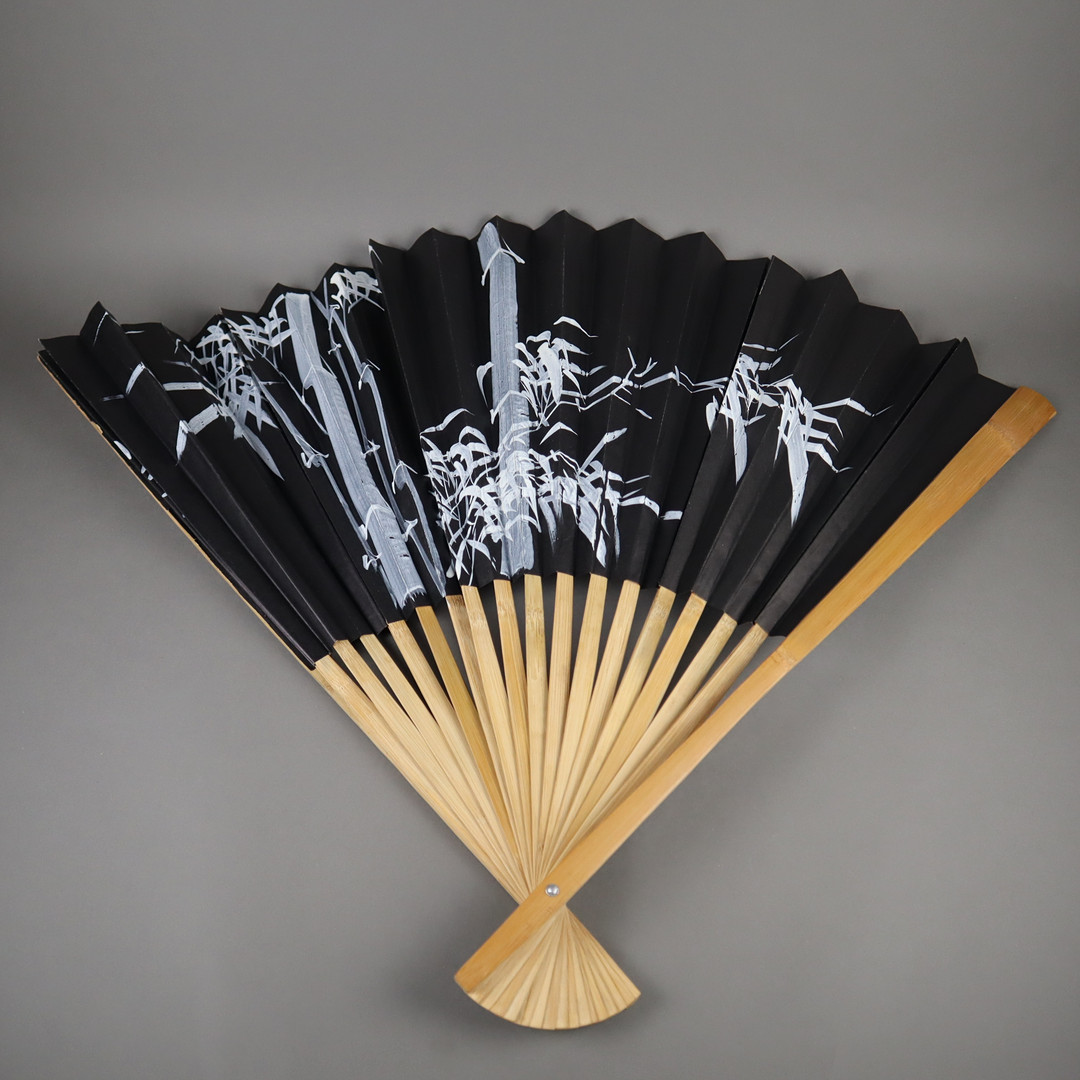 Großer FÄCHER / Wanddekoration - China.