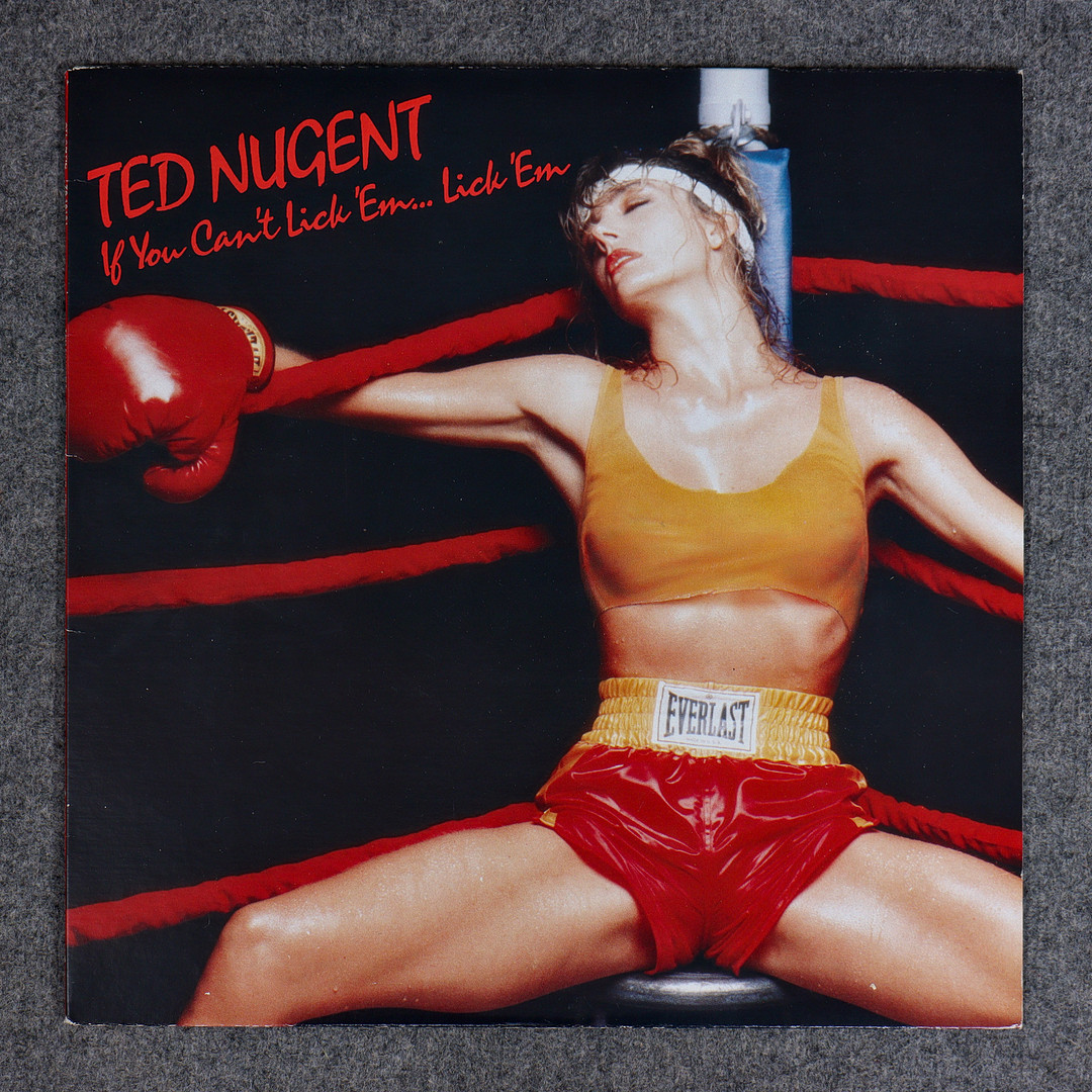 6 LP-SKIVOR, BLACK SABBATH, TED NUGENT.