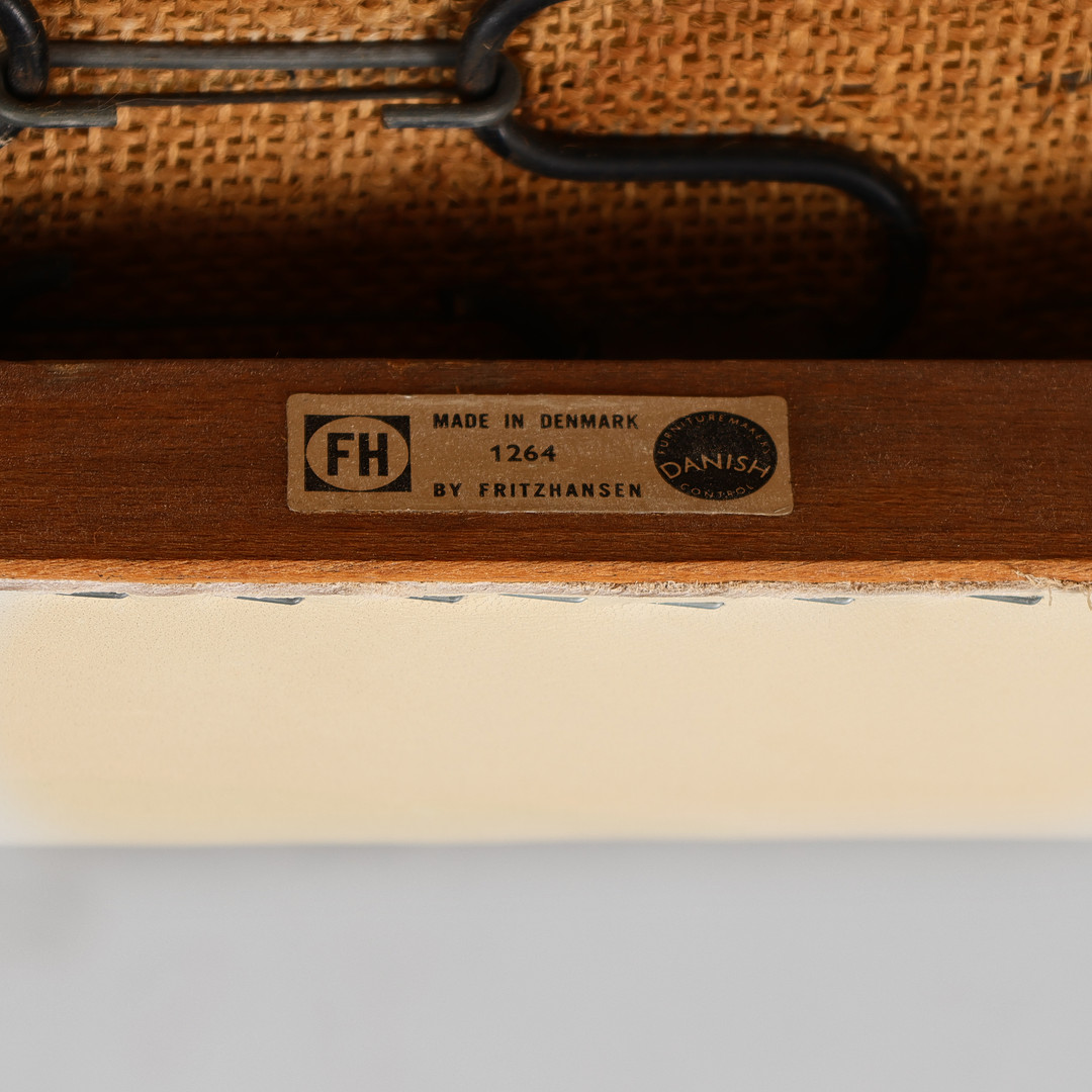 FOLKE OHLSSON. Folke Ohlsson. Loungestol model 4410. Fritz Hansen, 1960-70'erne.
