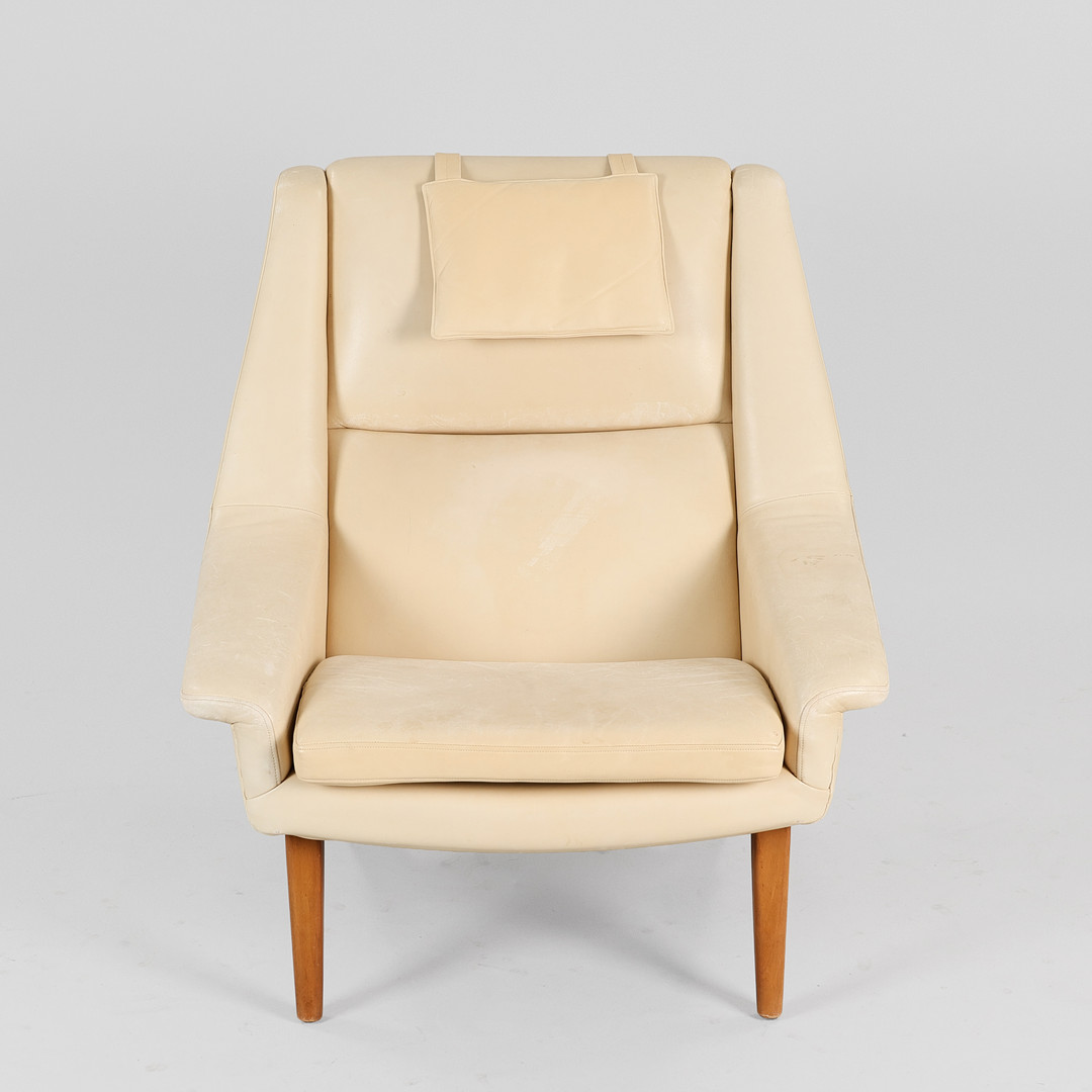 FOLKE OHLSSON. Folke Ohlsson. Loungestol model 4410. Fritz Hansen, 1960-70'erne.