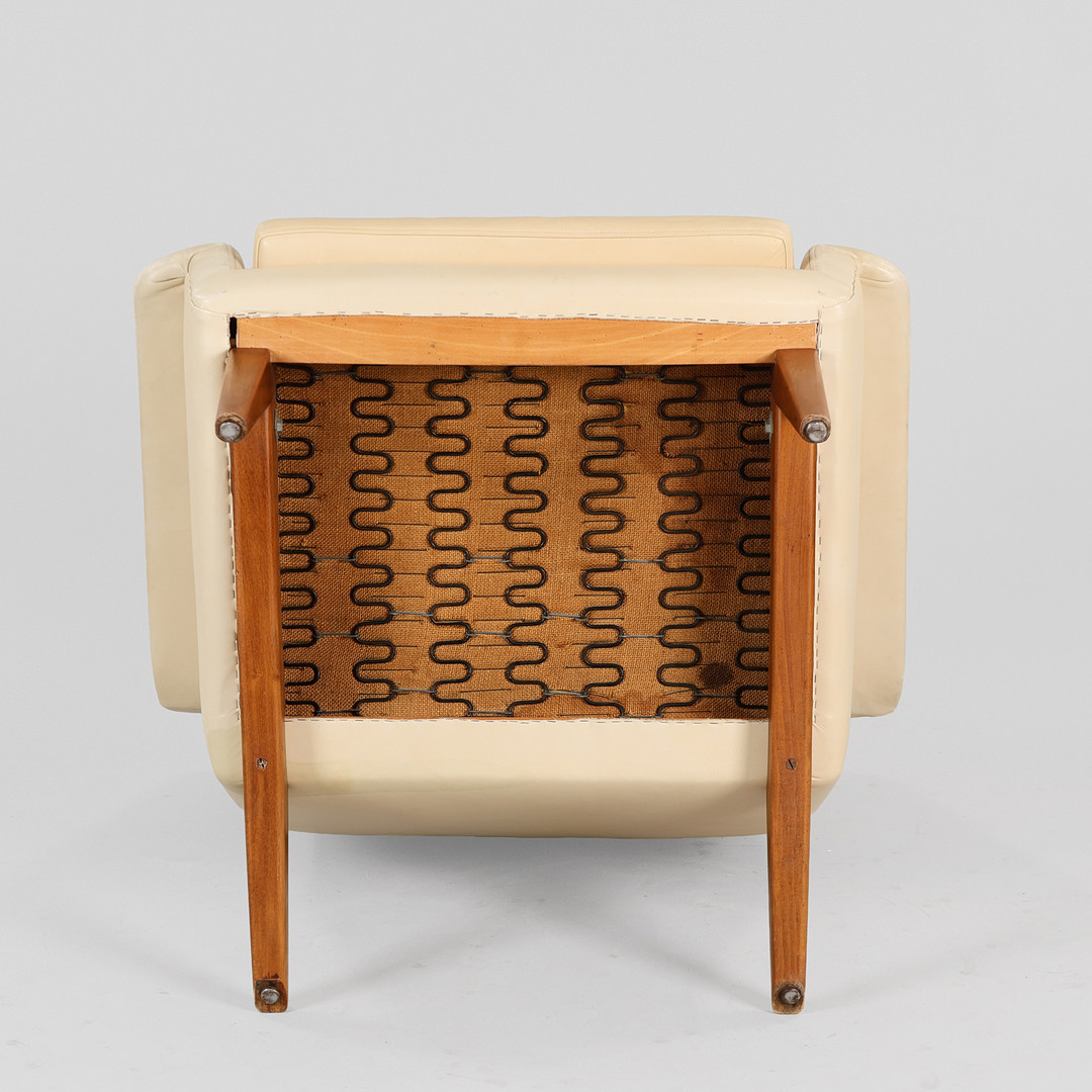 FOLKE OHLSSON. Folke Ohlsson. Loungestol model 4410. Fritz Hansen, 1960-70'erne.