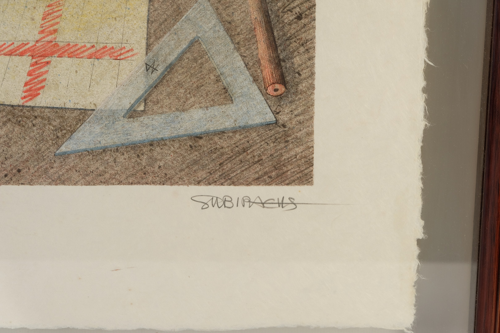 JOSEP MARIA SUBIRACHS. Homenaje a Gaudí. Litografía sobre papel. Firmada y numerada 29/30.