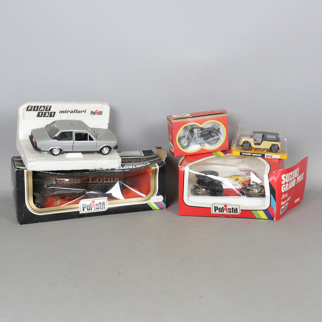 A SELECTION OF POLISTIL MODEL VEHICLES (5).