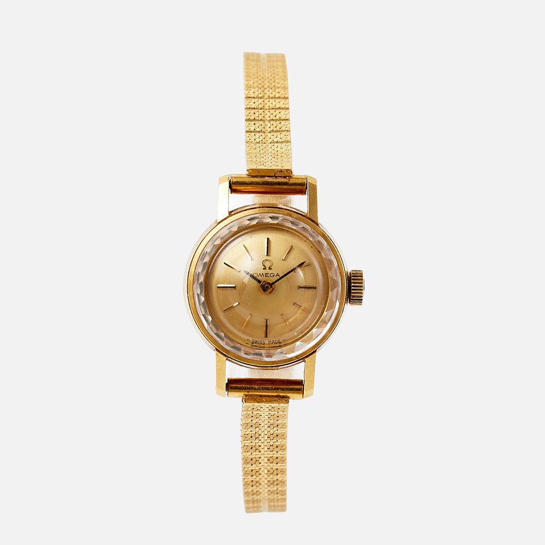 OMEGA, damur, 18k guld.
