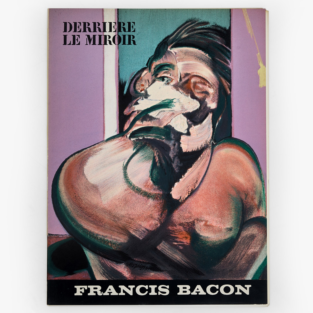 FRANCIS BACON, DERRIÈRE LE MIROIR, Francis Bacon, nr 162, innehållande 5 färglitografier, efter, Printed in France, 1966, Maeght Éditeur.