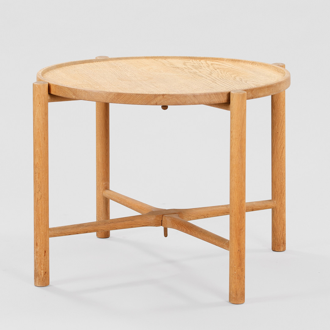 HANS J. WEGNER. Bakkebord, model PP35, eg, Andreas Tuck, Danmark.