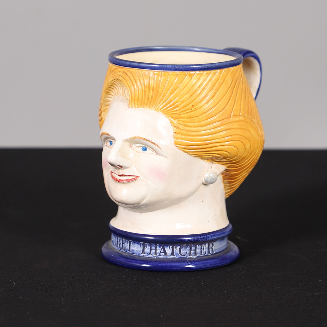 JAMES CAMPBELL POTTERY MARGARET THATCHER CHARACTER JUG.