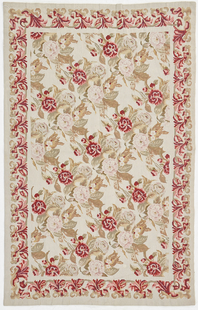MATTOR, 2 st., broderade, ca 167x110 och 176x110 cm.