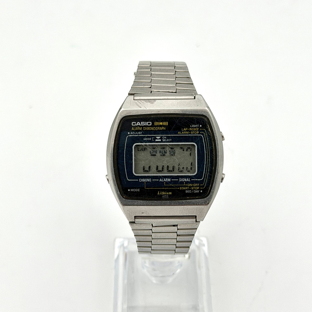 CASIO 83QS-41, armbandsur, 1980-tal, quartz, stål.