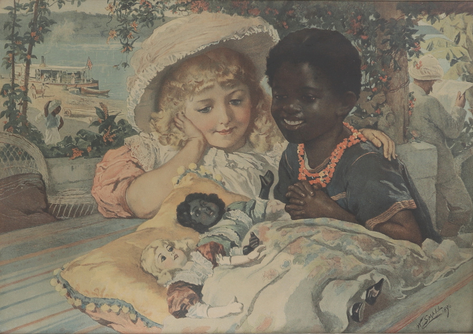 TRYCK efter W Small 1896.